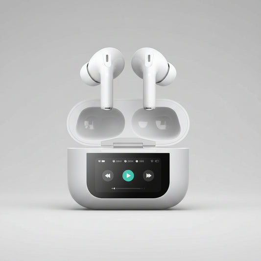 IQTOUCH LCD COLOR TOUCH SCREEN
TRUE WIRELESS EARPHONES IN-EAR
300mAh Charging Box ANC
Active Noise Cancellation