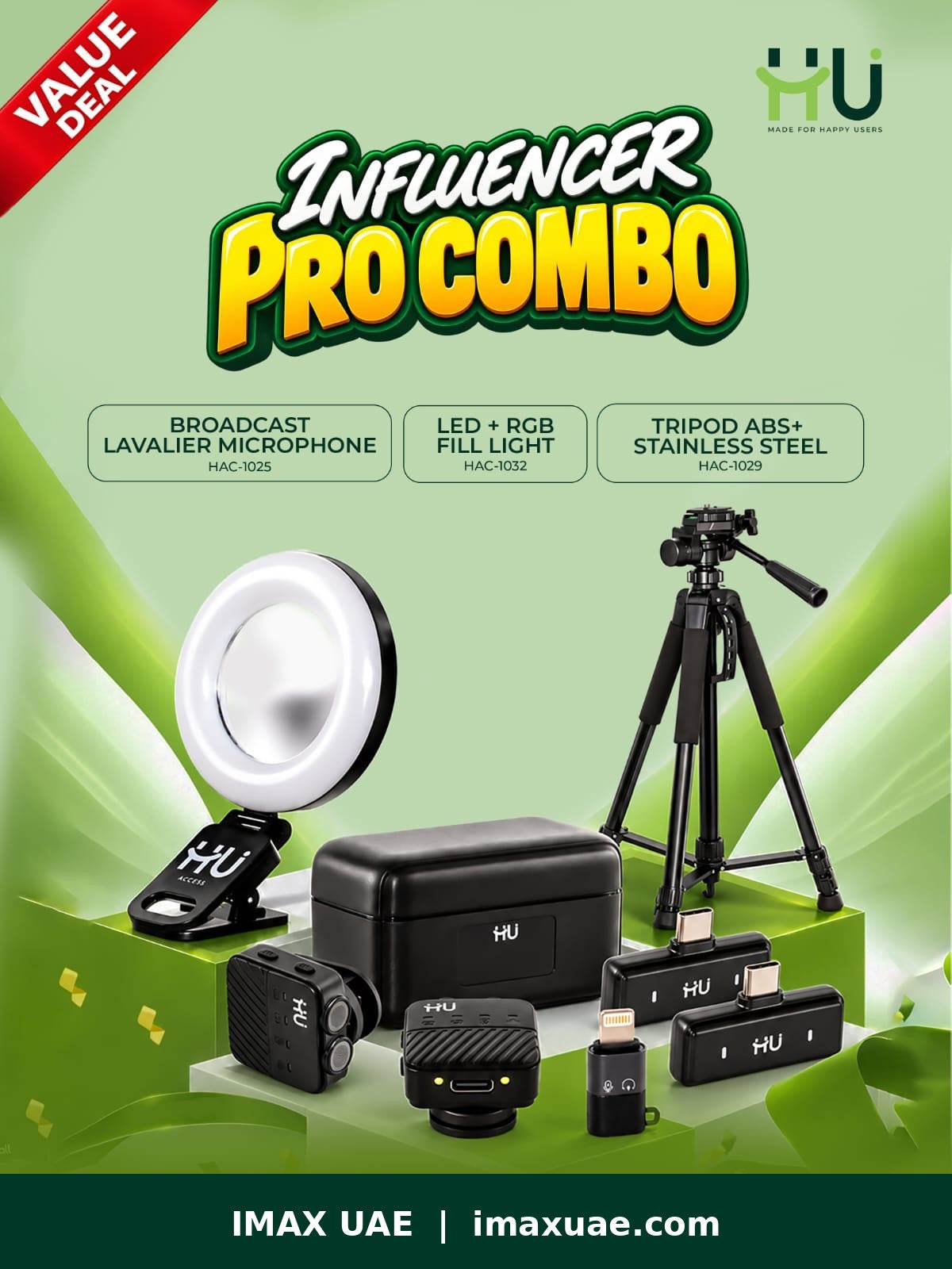 Influencer Pro Combo – I Max UAE | imaxuae.com