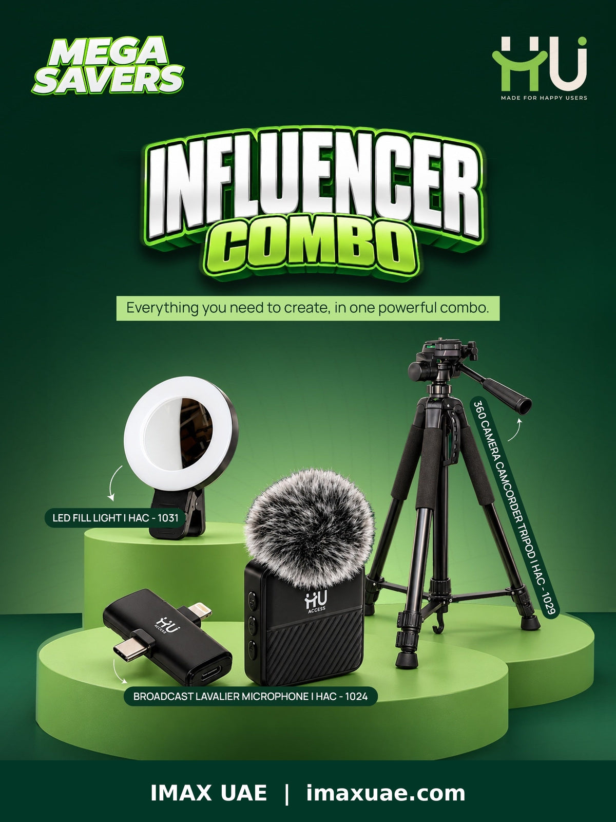 Influencer Starter Combo – I Max UAE | imaxuae.com