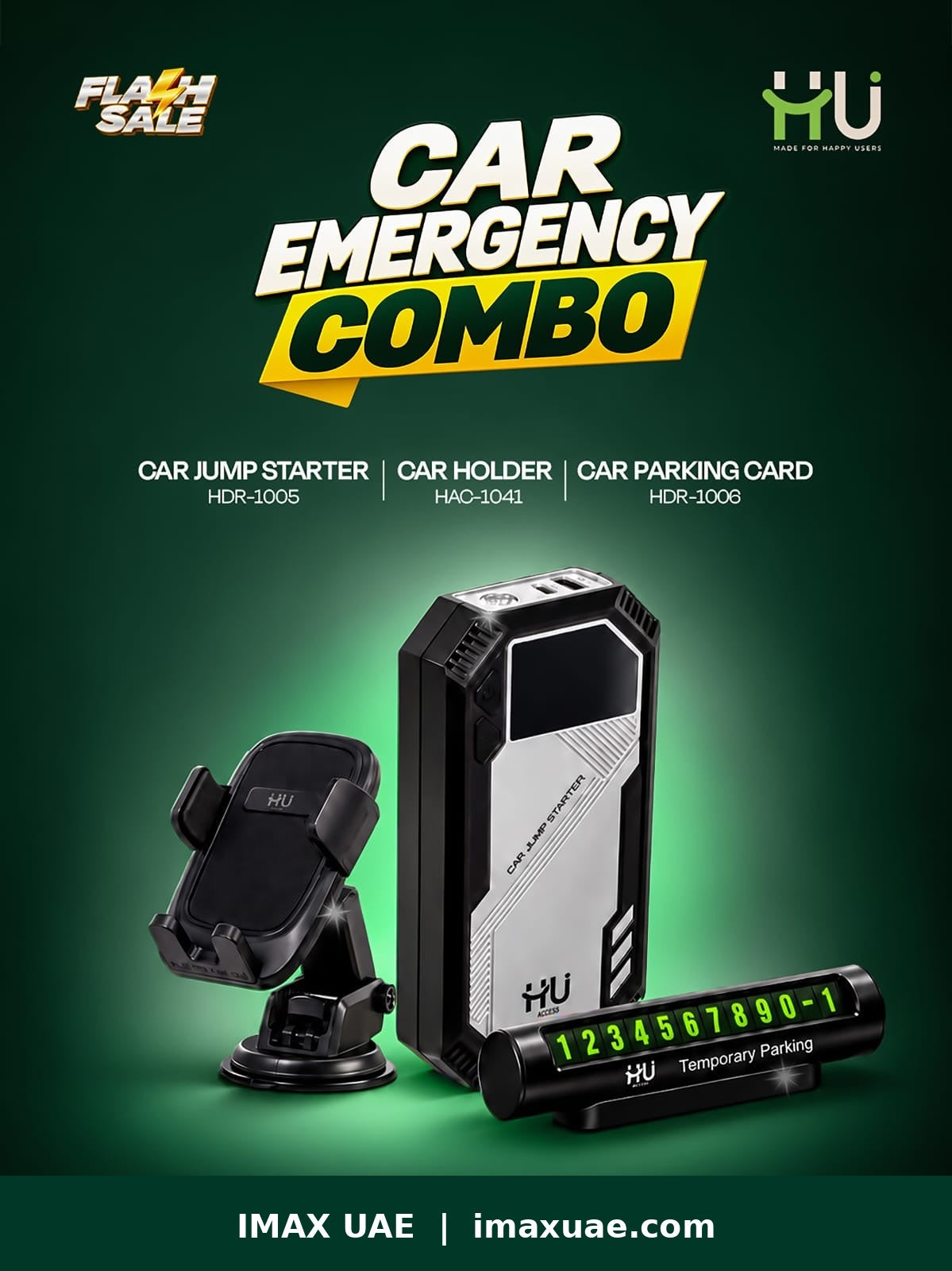 Car Emergency Combo – I Max UAE | imaxuae.com