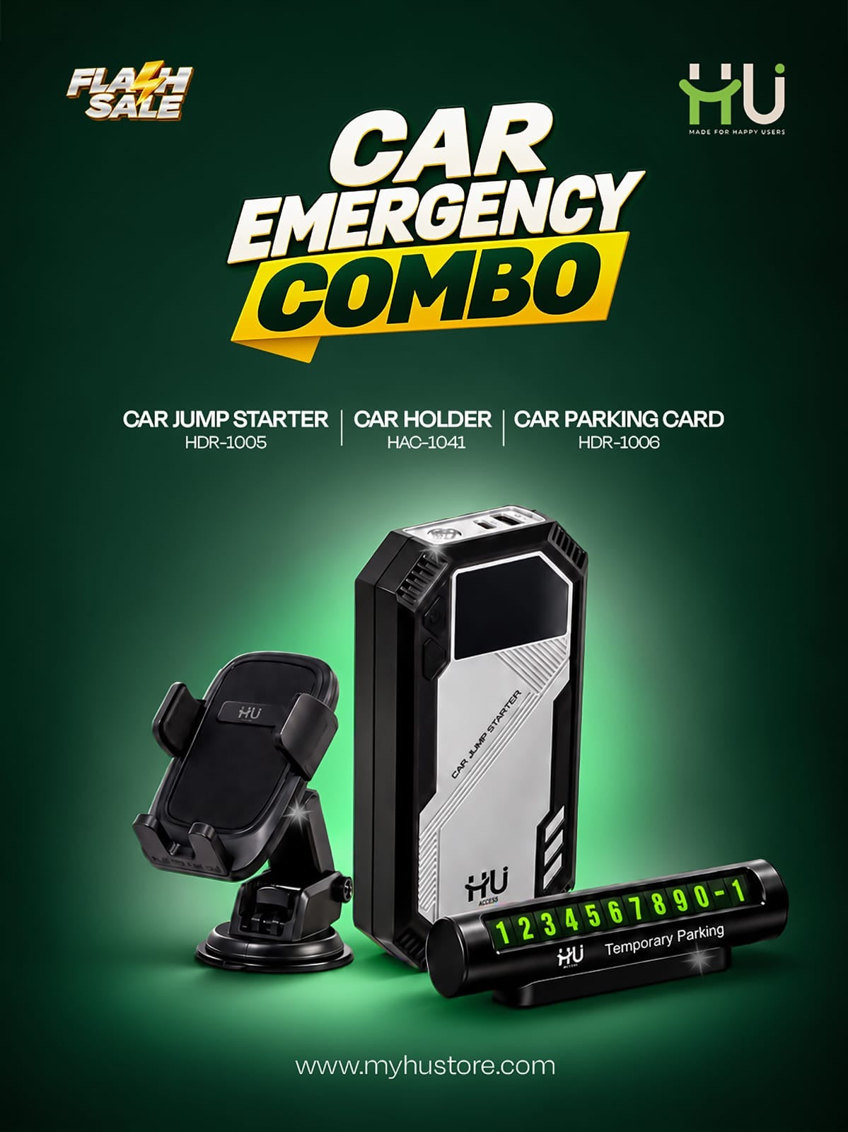 HU Car Emergency Combo