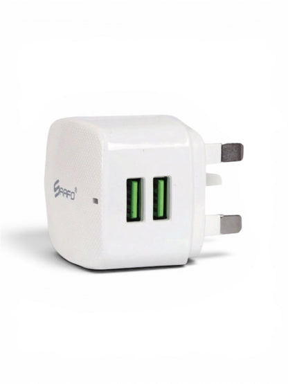 SF 0098
SAAFO 3A 2USB TRAVEL ADAPTER