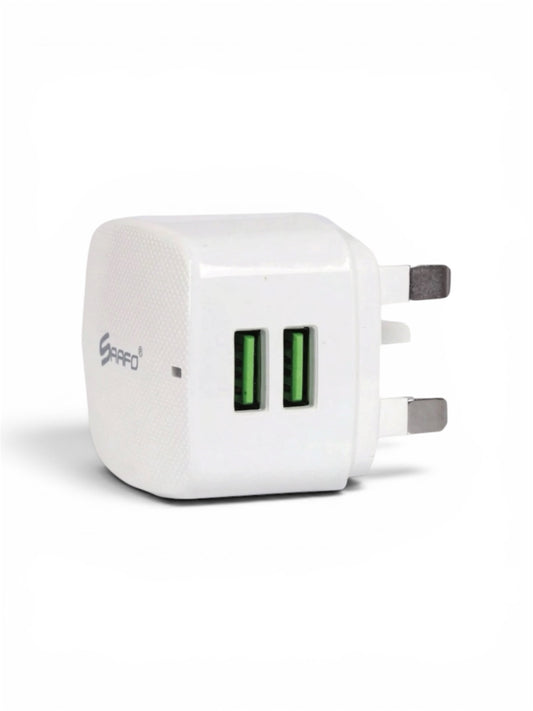 SF 0098
SAAFO 3A 2USB TRAVEL ADAPTER