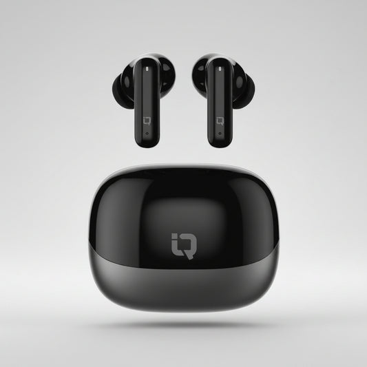 IQTOUCH Noir WIRELESS EARBUDS
Aluminum Alloy for Enhanced Durability ANC
Active Noise Cancellation