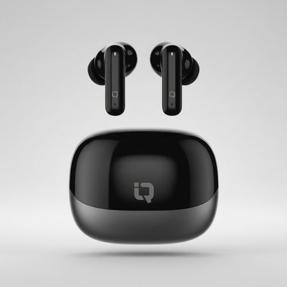 IQTOUCH Noir WIRELESS EARBUDS
Aluminum Alloy for Enhanced Durability ANC
Active Noise Cancellation