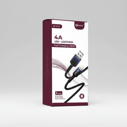 SF 0172
SAAFO USB TO LIGHTNING 4A 1 METER CABLE