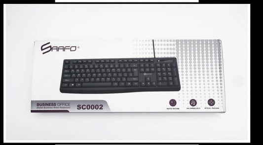 SC 0002
SAAFO WIRED OFFICE KEYBOARD