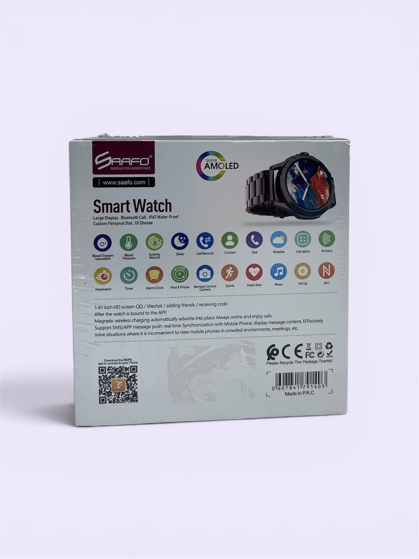 Smart Watch
Large Display. Bluetooth Call. IP67 Water Proof.
Custom Personal Dial. Ul Choose
5.0