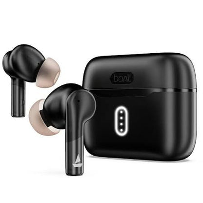 Boat Airdopes 141 Gen 2, 4 Mics ENx Tech,
48 Hrs Playback, Free Music Streaming, Fast Charge, Low Latency, IPX4, v5.4
Bluetooth Earbuds, TWS Ear Buds
Wireless Earphones with mic (Active
Black)