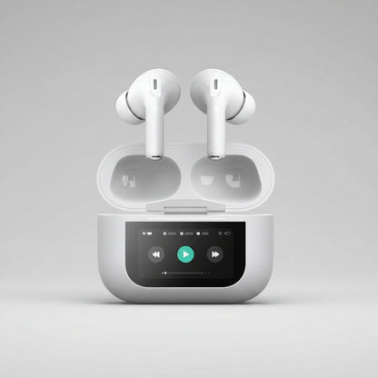 IQTOUCH LCD COLOR TOUCH SCREEN
TRUE WIRELESS EARPHONES IN-EAR
300mAh Charging Box ANC
Active Noise Cancellation
