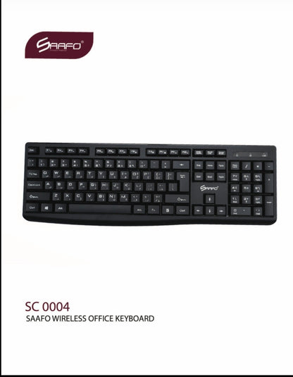 SC 0004
SAAFO WIRELESS OFFICE KEYBOARD