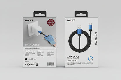 SF 0174
SAAFO USB TO MICRO 4A 1 METER CABLE