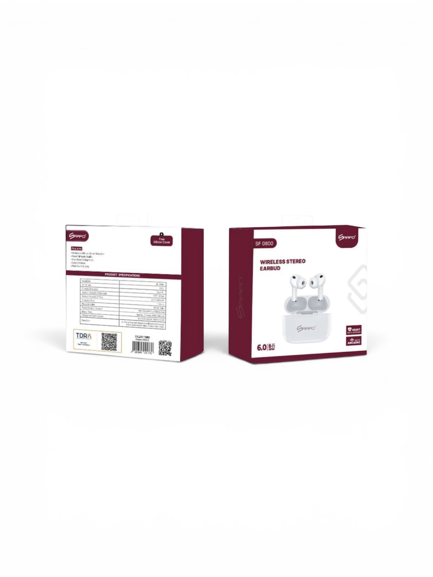 SF 0800
WIRELESS STEREO EARBUD