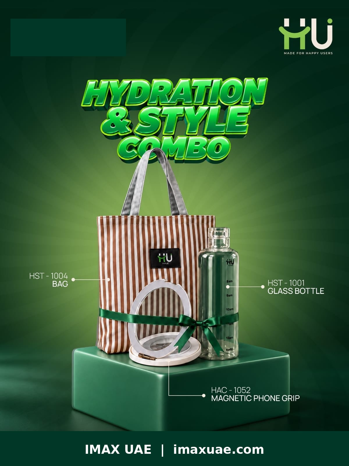 Hydration & Style Combo – I Max UAE | imaxuae.com